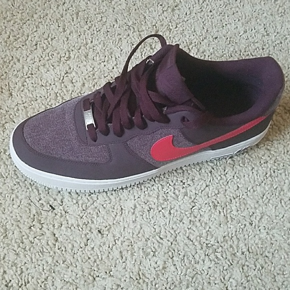 Nike Air Force Love Burgandy sz 12 releases 2012 - Picture 2 of 5
